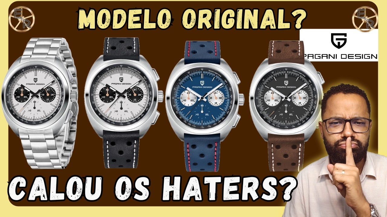 MODELO ORIGINAL Pagani Design Chrono, PD-1782 VK63A, Será Mesmo? Análise Técnica Ezequias Relojoeiro