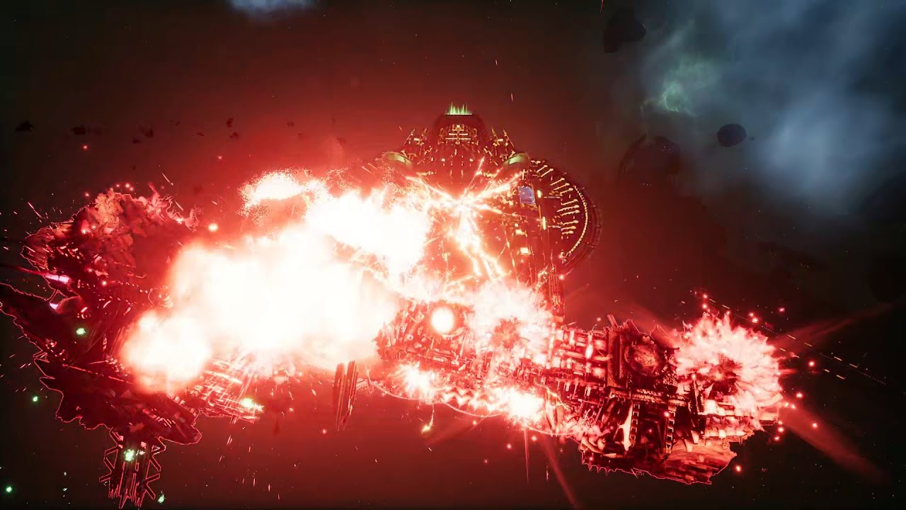 Skalgrim Mod 2021: Nyadra'zathas - Necrons vs Chaos - Battlefleet Gothic Armada 2