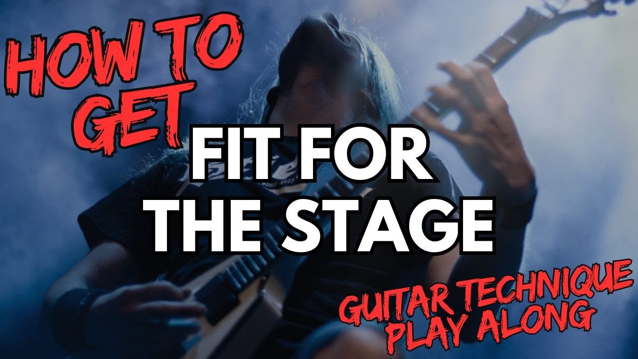 Bullet proof on stage II guitar play along tutorial