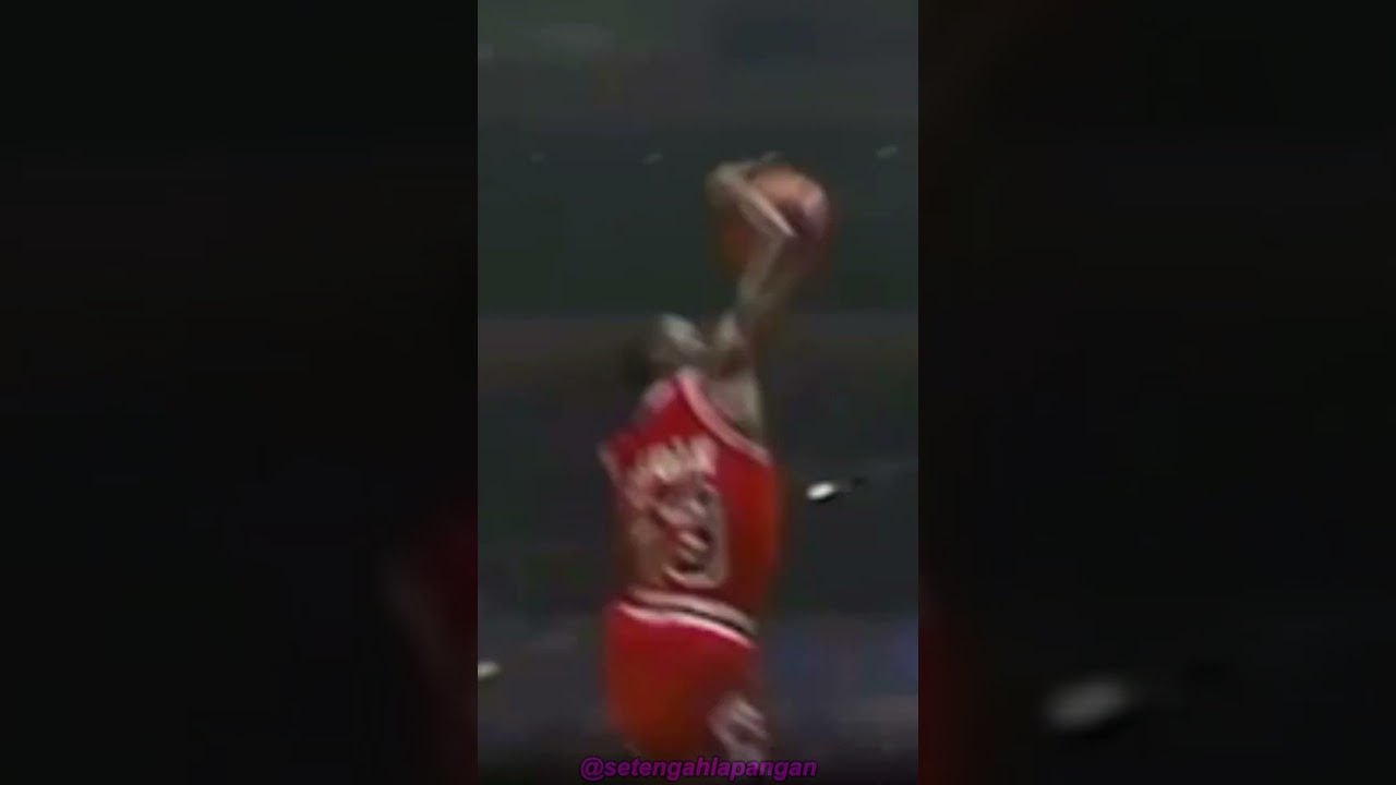 The Dunk Is Called Rock The Cradle And The Man Is Called The GOAT !!! 
