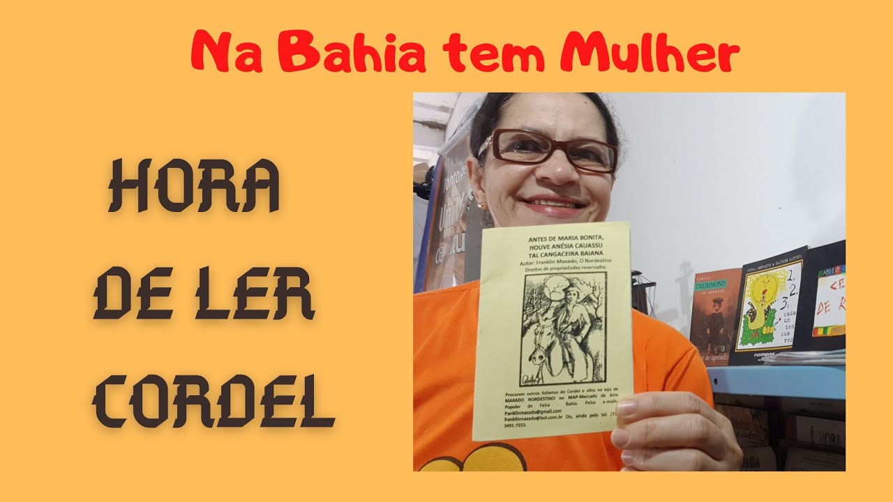 An&eacute;sia Cauassu [cordel] Franklin Maxado