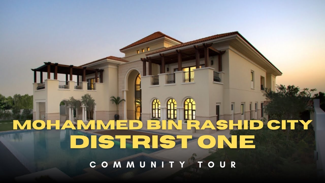 🇦🇪 Mohammed Bin Rashid City District One: A Luxury Tour of Dubai’s Millionaire Community 🏡✨