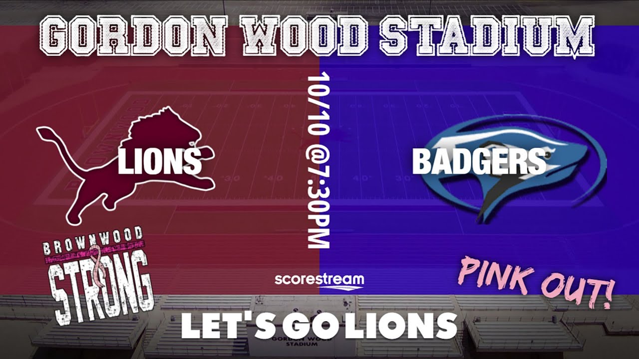 Brownwood Lions vs Lampasas Badgers 10-10-2025