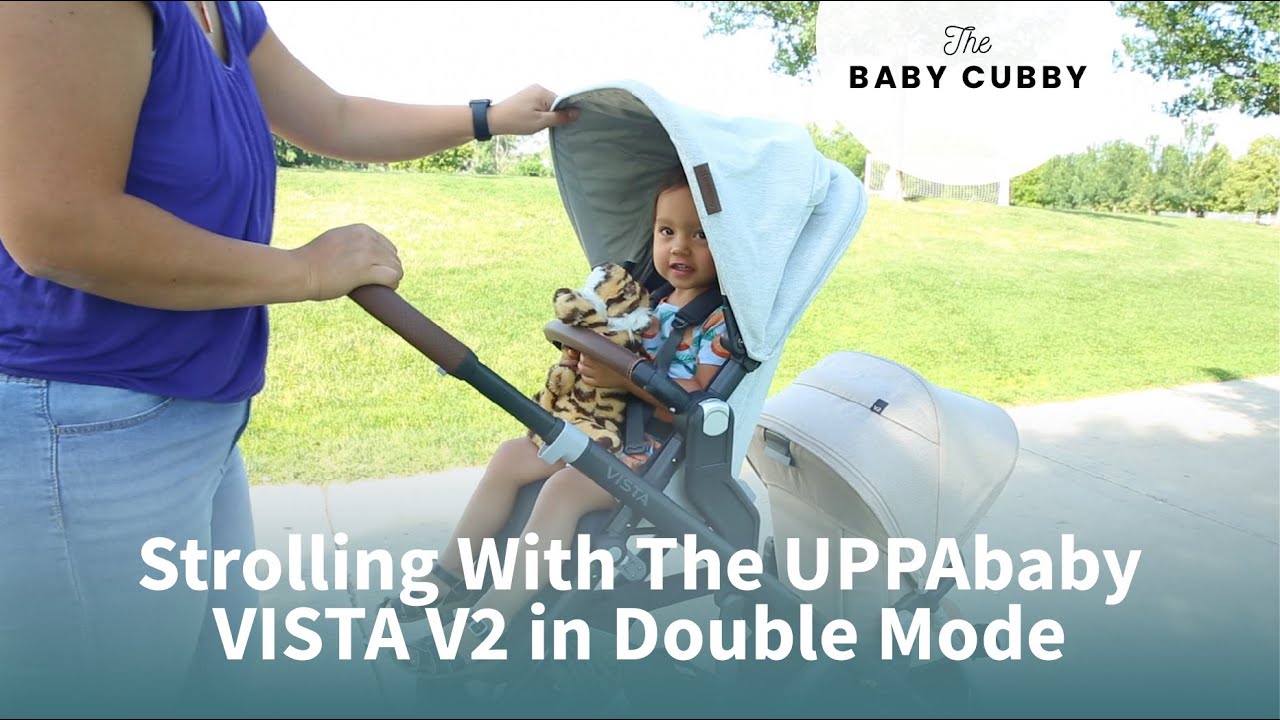Strolling With The UPPAbaby VISTA V2 in Double Mode
