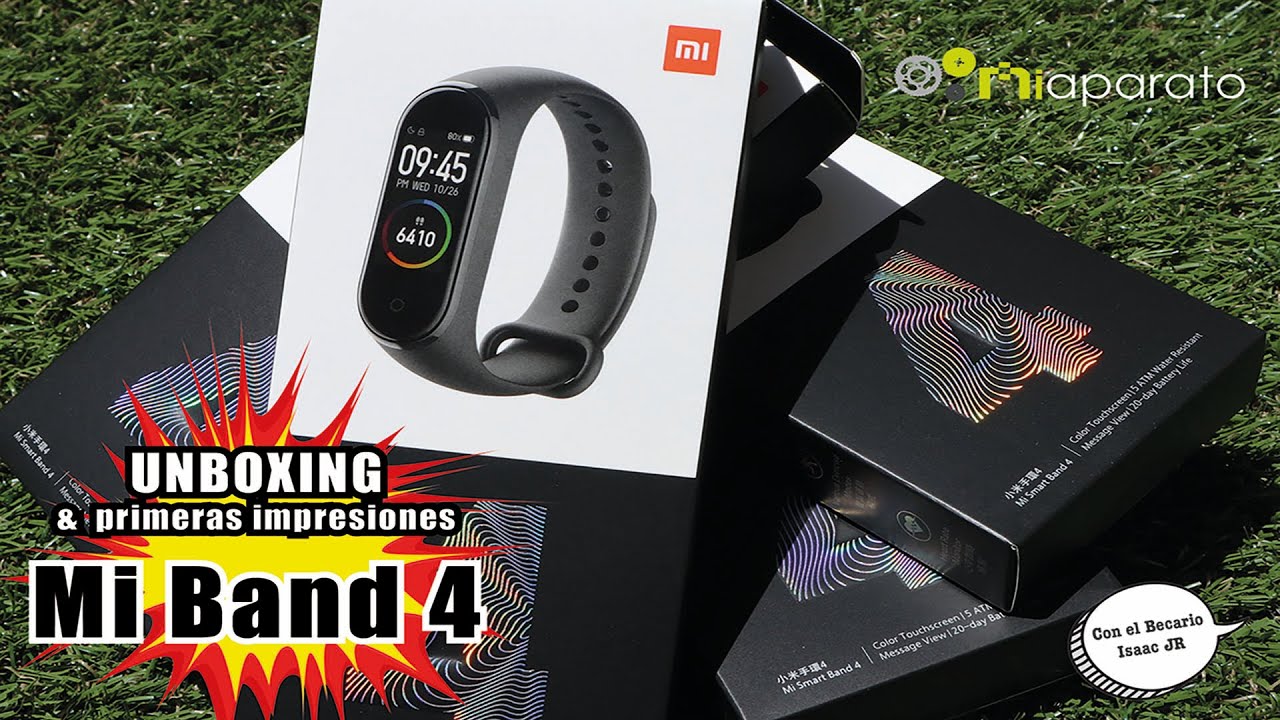 Unboxing y primeras impresiones de la nueva Mi Smart Band 4 de Xiaomi, en Miaparato.es