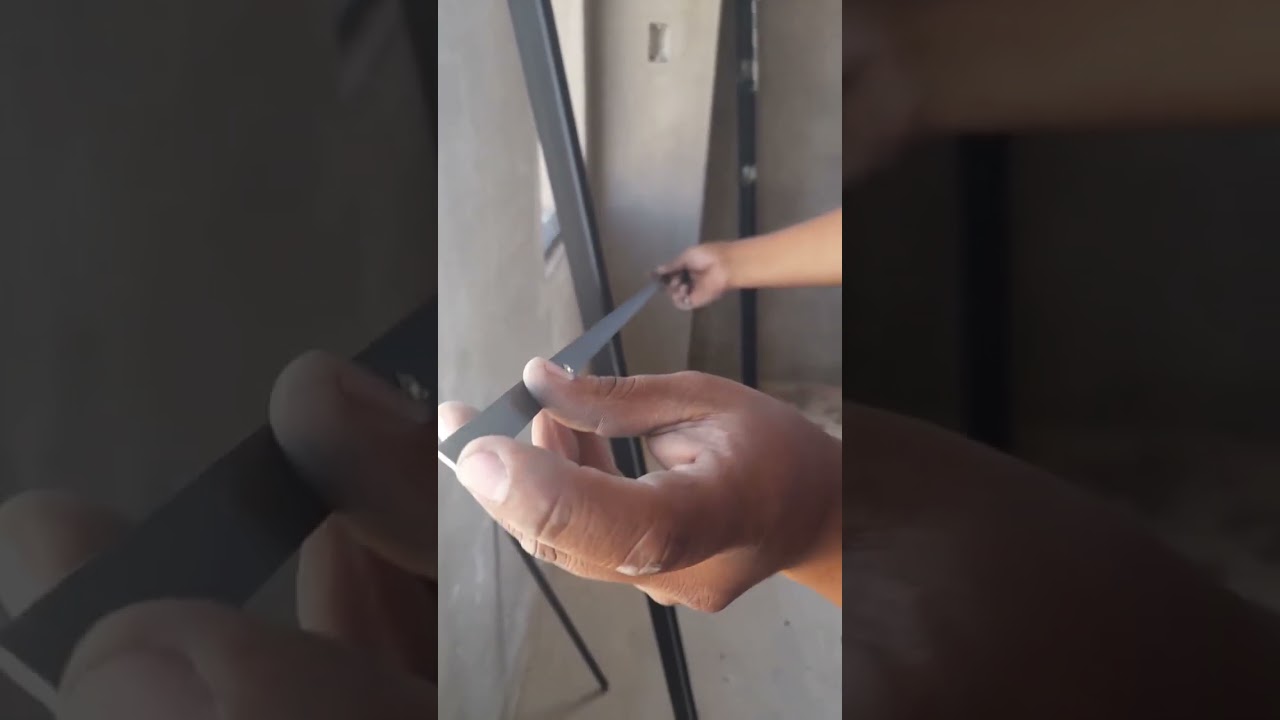 Como instalar una ventana con sobreluz sistema moduglass PARTE 1