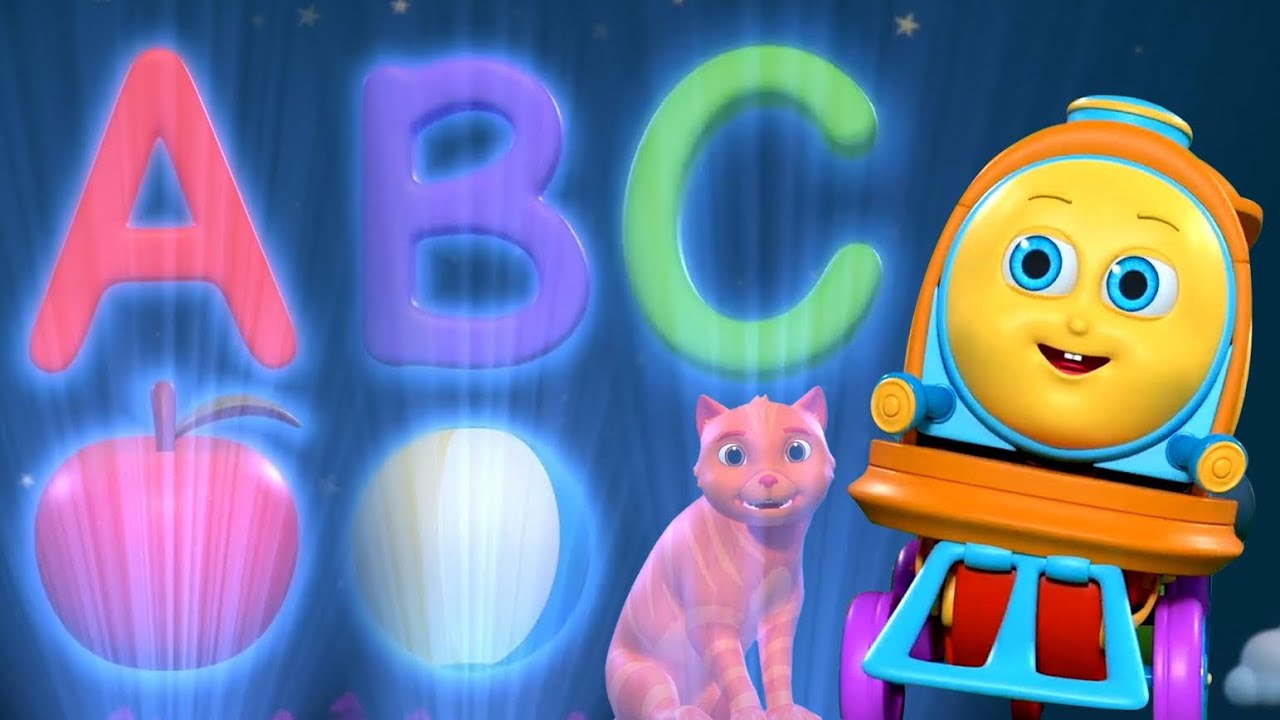 Phonics Song - ABC, Learning Videos And Kids Songs with Huffy Puffy Train