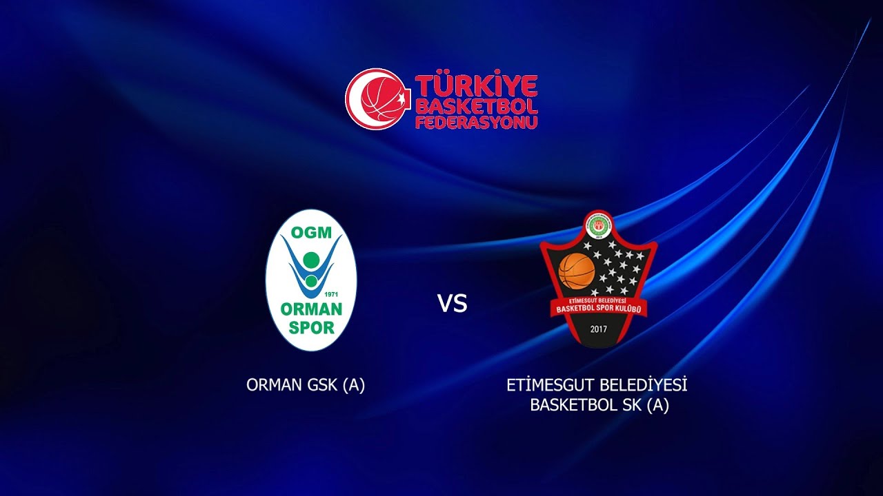 Orman GSK (A) - Etimesgut Belediyesi Basketbol SK (A)- 1. Küme FG U16 Basketbol Müsabası 14.12.2023