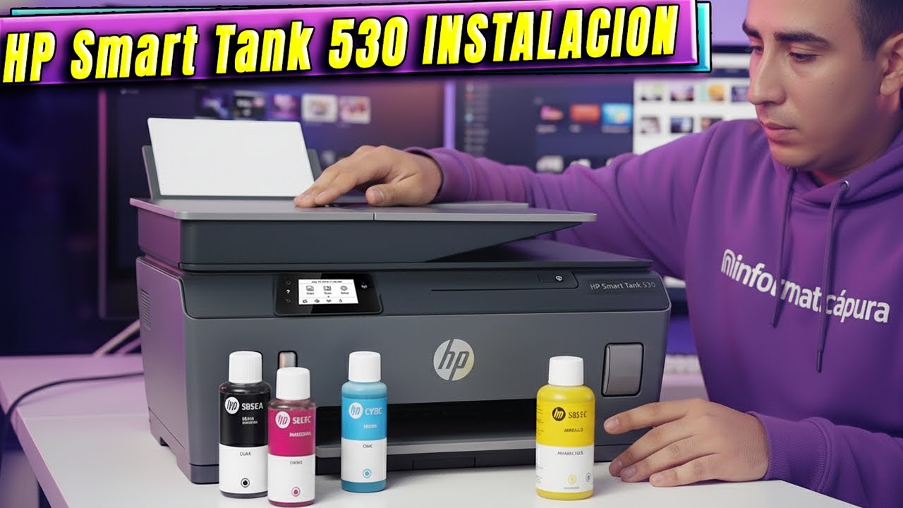 HP Smart Tank 530 Multifuncional Inal&aacute;mbrica | All-in-One [2025]