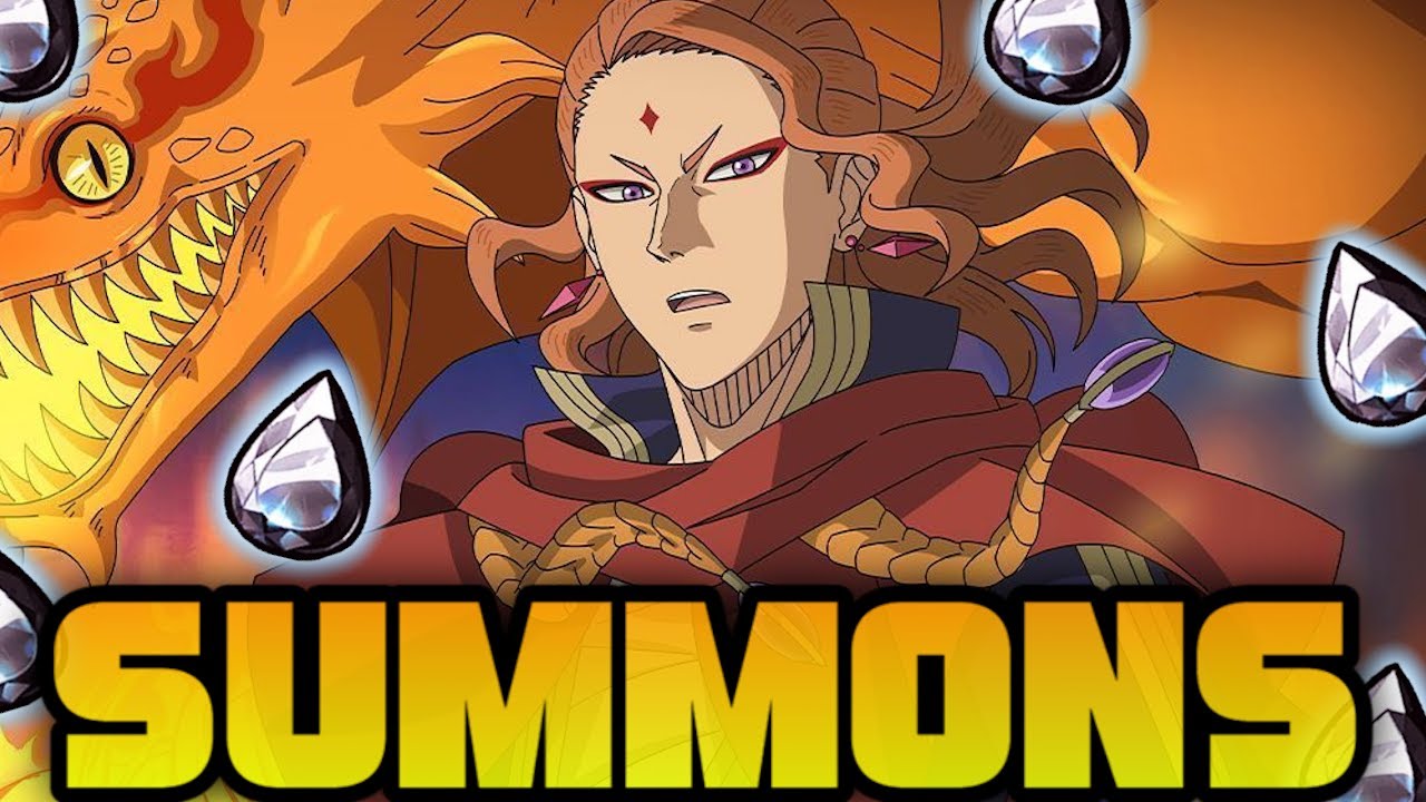 *NO WAYYYY* FEST FUEGOLEON SUMMONS! | Black Clover Mobile