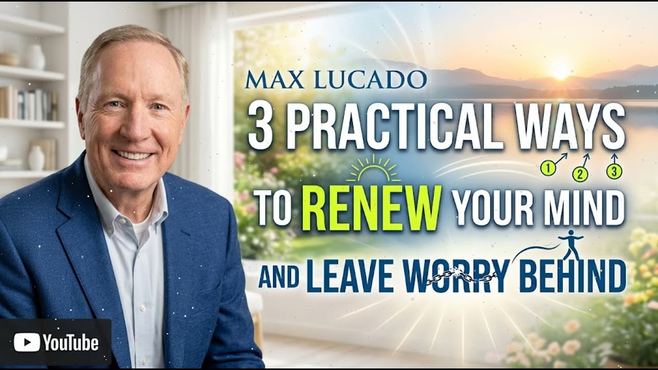 Max Lucado _3 Practical Ways to RENEW Your Mind and Leave Worry Behind