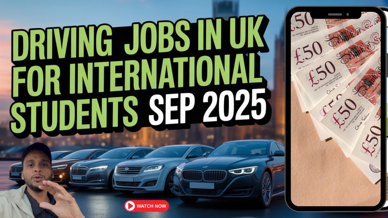 Best Driving Jobs for International Students in the UK - SEP 2025| UKShuke