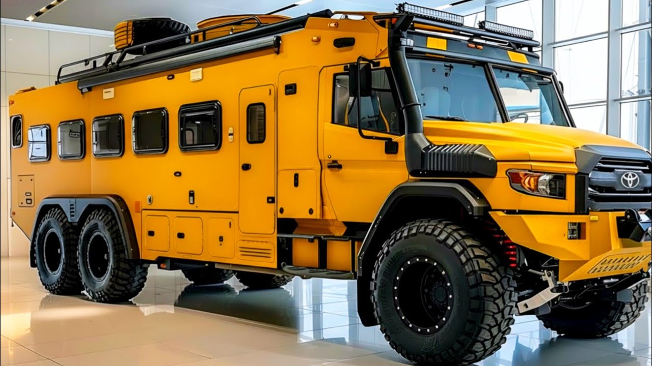 Создан для льда и одиночества: 2026 Toyota 6×6 Arctic Beast Camper — предел возможного@TechDrive-n3z