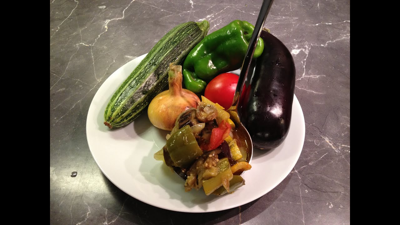 Recette de Ratatouille rapide et facile (Cuisine par Cedric et Seb)