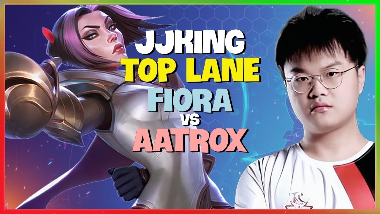 Rank 1 Fiora : JJking is DEVASTATING the Super Server with this INSANE Build