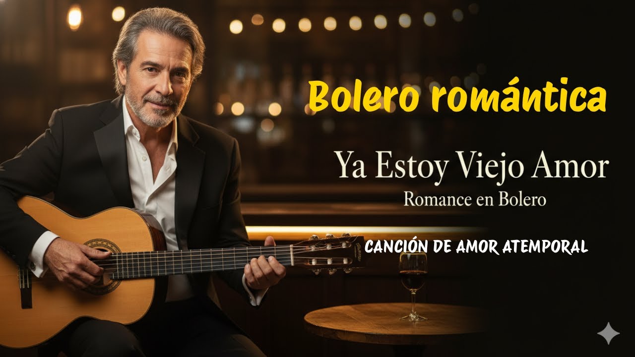 Ya Estoy Viejo Amor, Bolero Romántico para Enamorados, Letra, Romance en Bolero