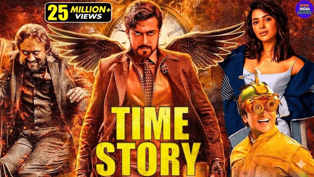TIME STORY | Full Movie | Suriya, Samantha, Nithya | New Released South Indian Movie Dubbed In Hindi