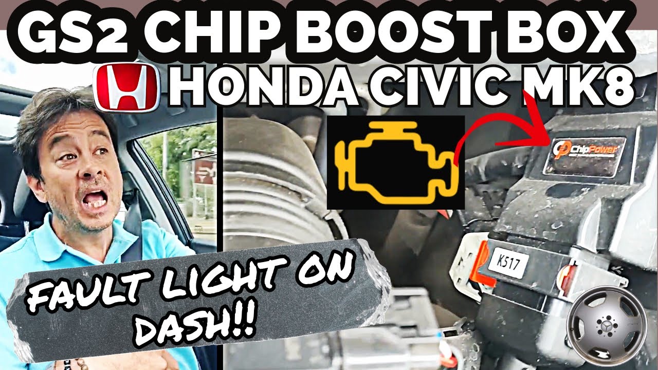 Honda Civic MK8 VTEC 1.8L - GS2 ChipPower Box Boost  - Fault Light !