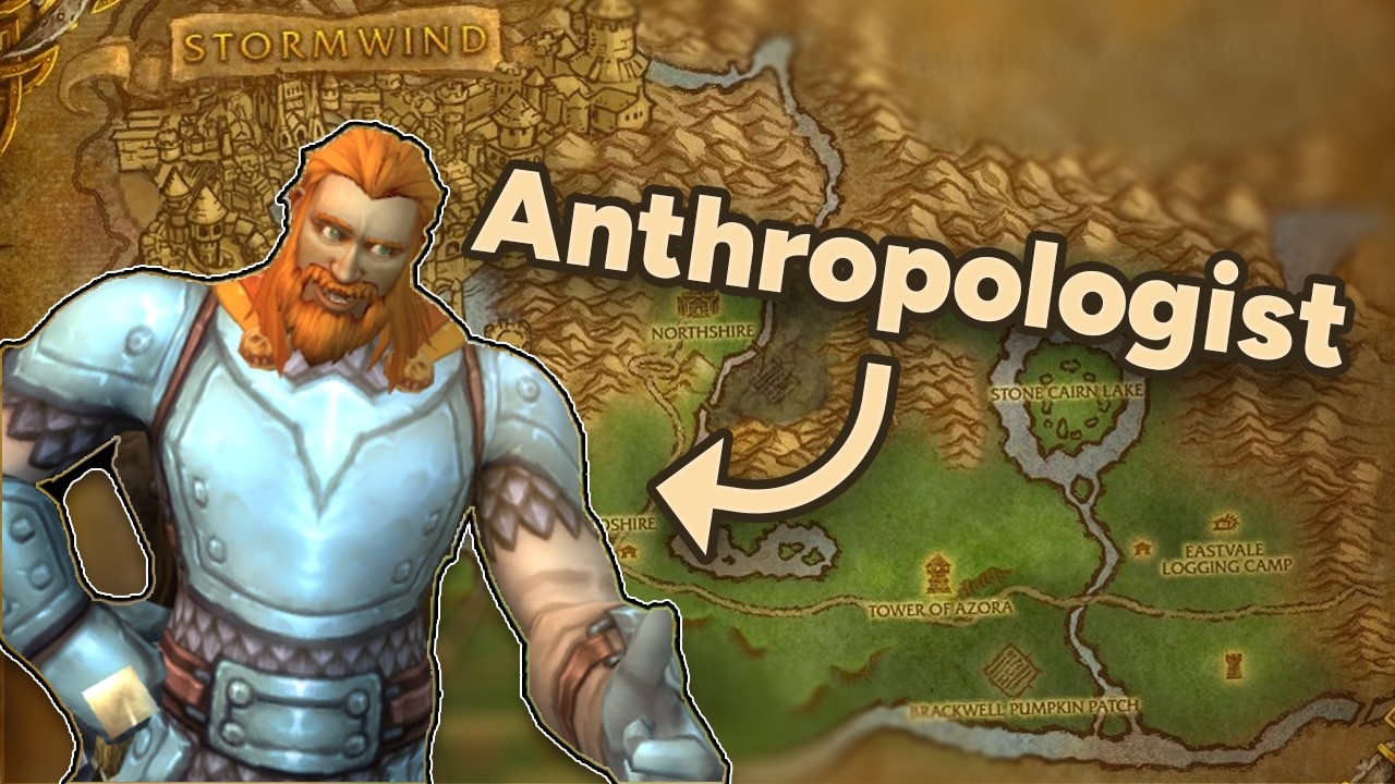 ANTHROPOLOGIST Explores Elwynn Forest (World of Warcraft)