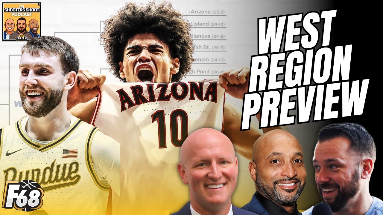 ПРЕДВАРИТЕЛЬНЫЙ ОБЗОР ЗАПАДНОГО РЕГИОНА! Аризона, Пердью и… Арканзас?! | Разбор турнирной сетки N...