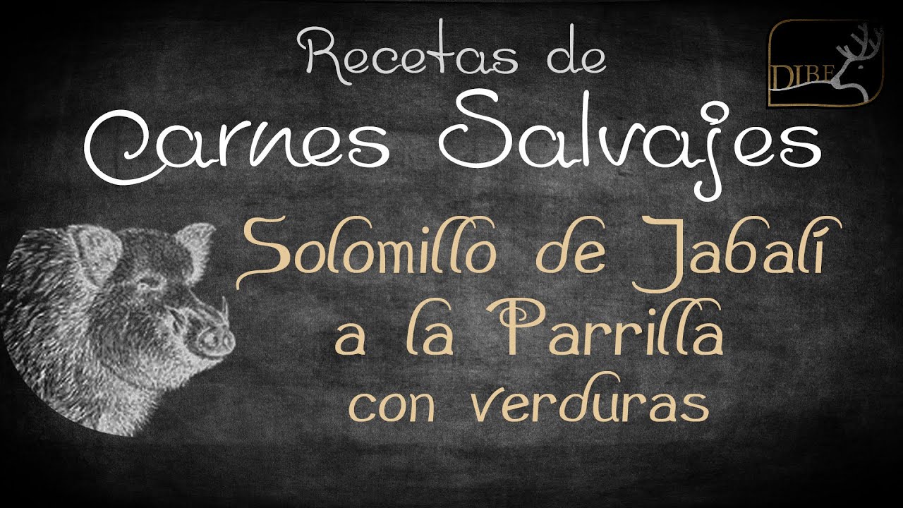 Recetas de Carnes Salvajes - Cocinando con Sofía Bienes: Solomillo de Jabalí y verdura a la Parrilla