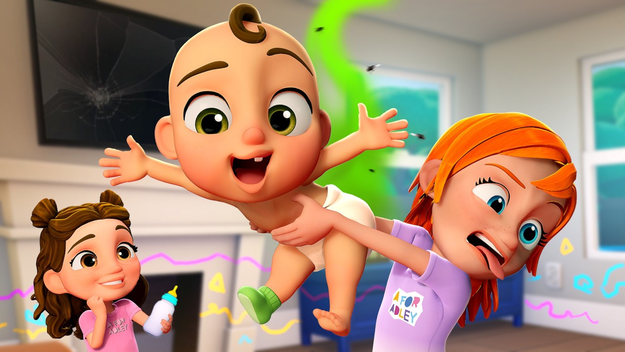 ADLEY turns DAD into a CRAZY BABY!! Magic Puffs are NOT for Eating.. TiNY hooman makes HUGE mess