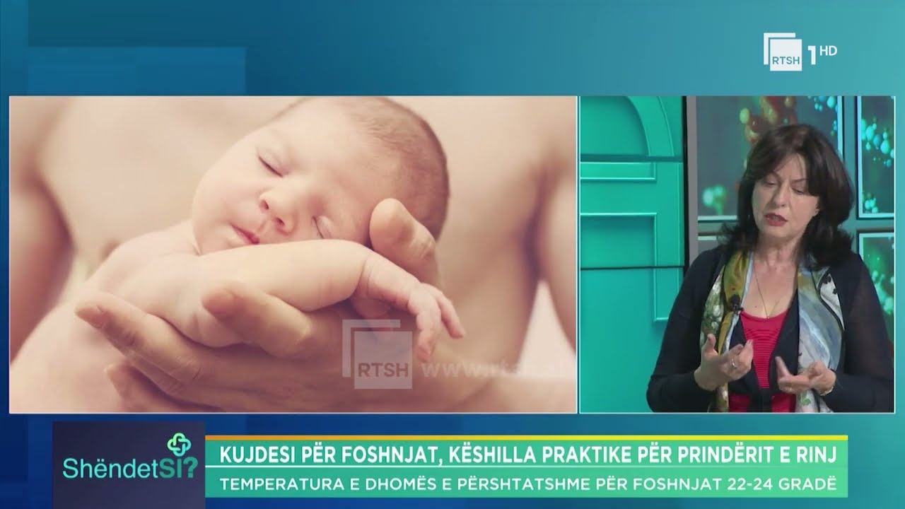 Gjidhënia dhe kujdesi për foshnjat Mirela Dibra, pediatre  | “ShëndetSi” në RTSH