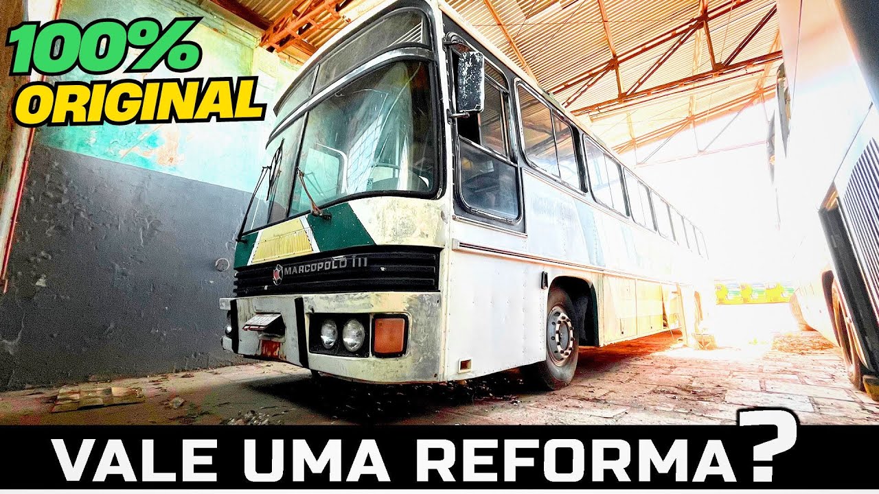 CHEIO DE DETALHES DIFERENTES!! MERECE UMA BELA REFORMA MARCOPOLO III ÔNIBUS MANOEL RODRIGUES