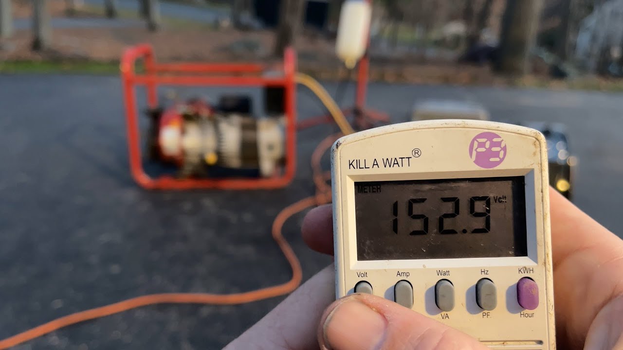 Generac 4000XL - Too Much Power (High Voltage)
