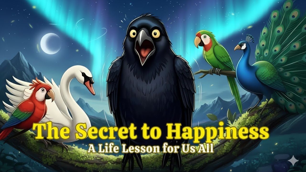 The Crow’s Secret to True Happiness 🐦 | Life-Changing Story