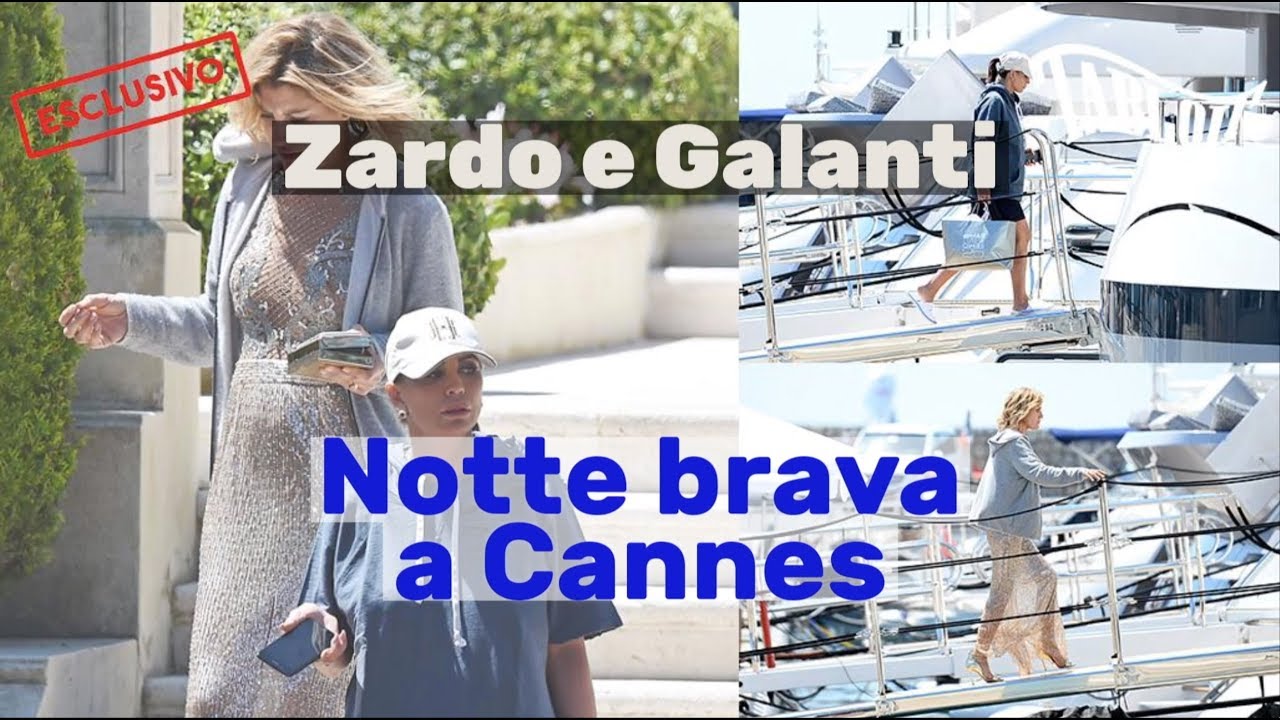 Raffaella Zardo e Claudia Galanti, notte brava a Cannes
