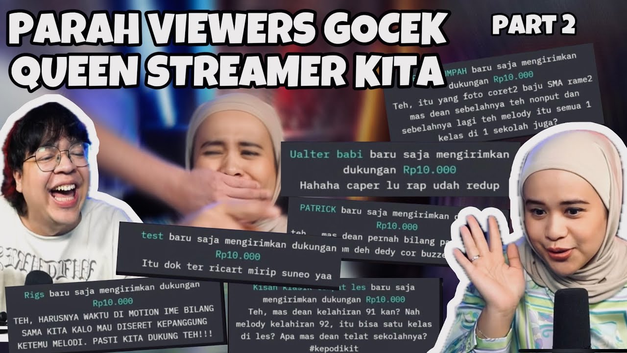 LIVE SAWERIA NONPUT QUEEN STREAMER SOLO | DOGOCEKIN VIEWERS  PT2