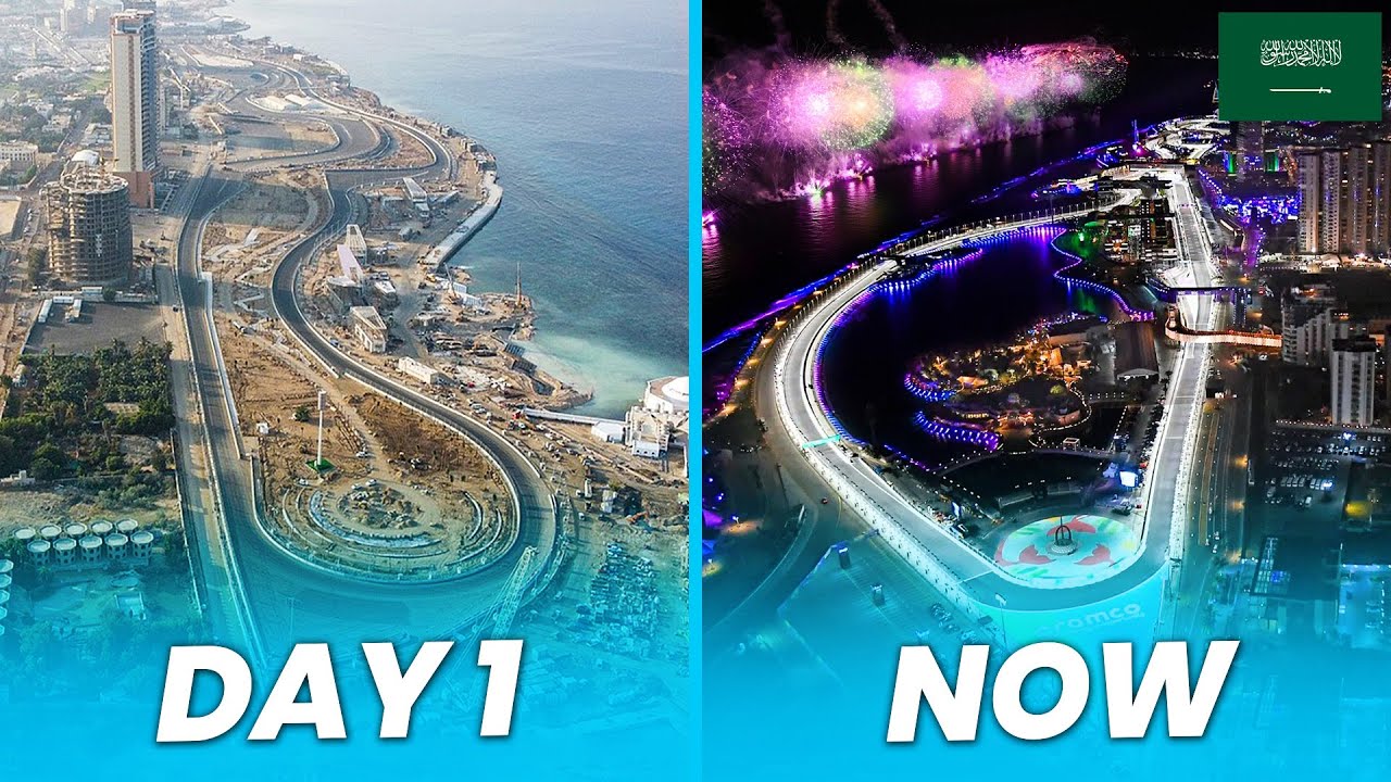 How the Saudi Arabia F1 Track was Built