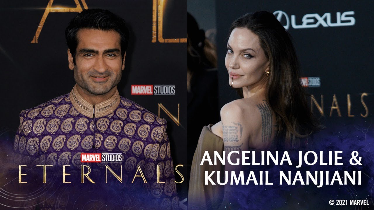 Angelina Jolie & Kumail Nanjiani On Connecting to Marvel Studios' Eternals