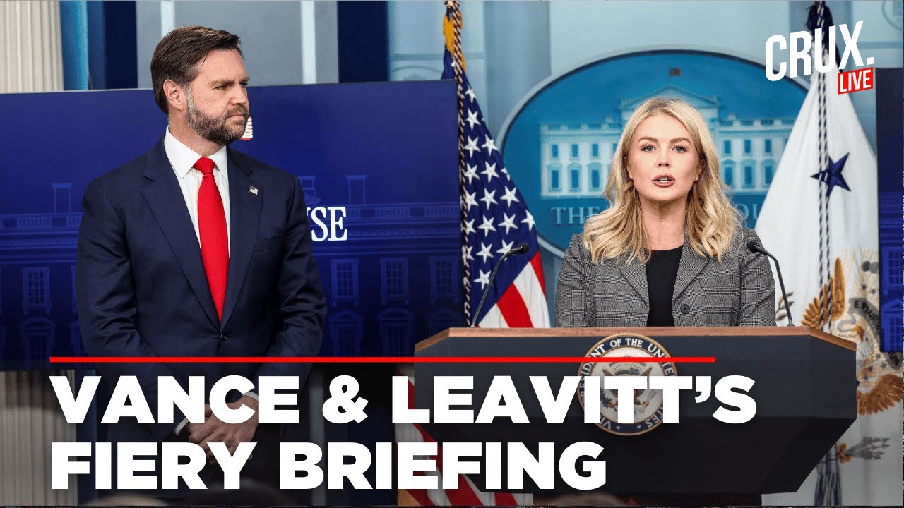White House Briefing LIVE | JD Vance, Karoline Leavitt Address The Press | Minneapolis ICE Shooting