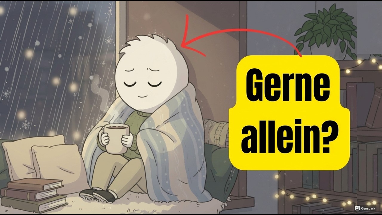 WARUM MANCHE MENSCHEN WIRKLICH LIEBER ALLEIN SIND (Psychologie erklärt es endlich)