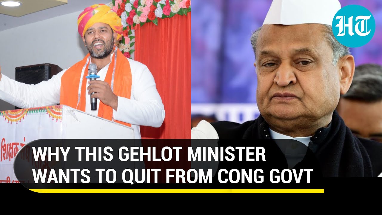 'Set me free': Rajasthan minister points to Gehlot principal secy's interference; Wants to quit