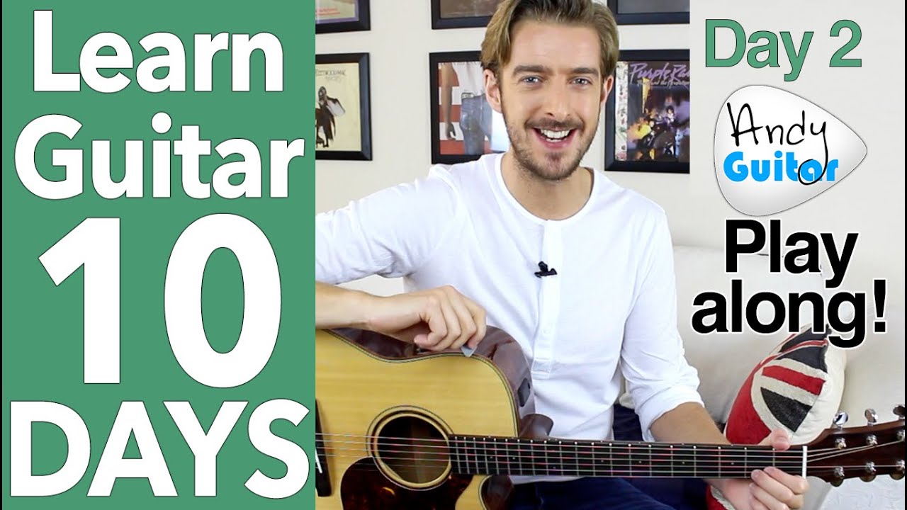 Guitar Day 2 Song Demo/ Play along 'Born In The USA' Cover