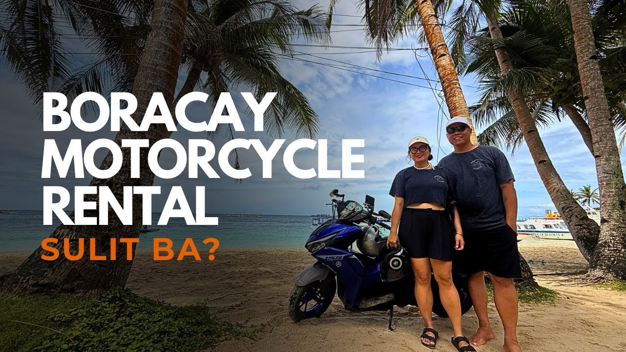 BORACAY MOTORCYCLE RIDE | Couple Ride | AEROX 155