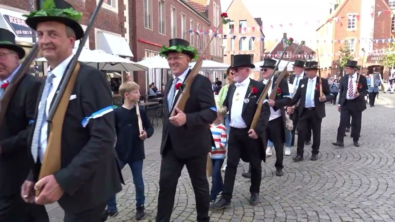 SchüWe 2023: Parade des Bürger- und Junggesellenschützenvereins Coesfeld e.V. am 02.09.2023