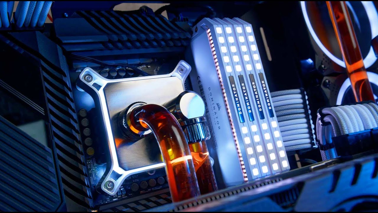 TIMELAPSE BUILD WATERCUSTOM ROG ELITE P120 - ASUS RTX 3080 & i9-10850K
