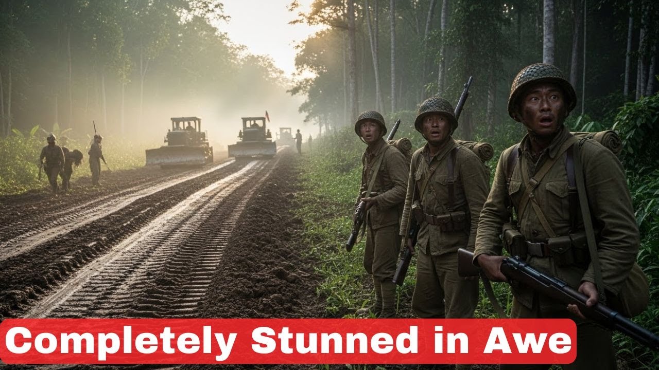 Japanese Infantry Stunned by Overnight U.S. Road Building in Burma | EntireWorld WW2