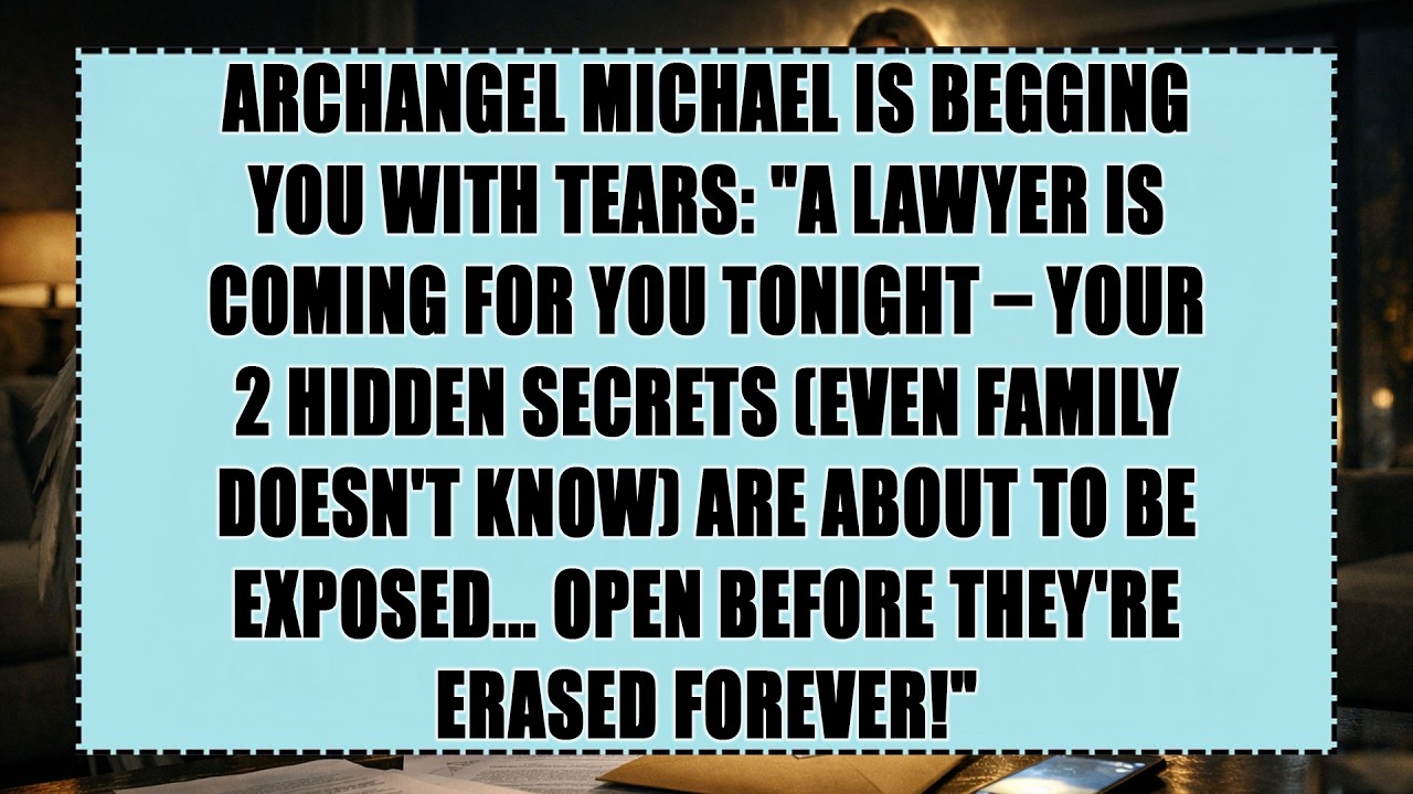 ARCHANGEL MICHAEL IS BEGGING YOU WITH TEARS: 