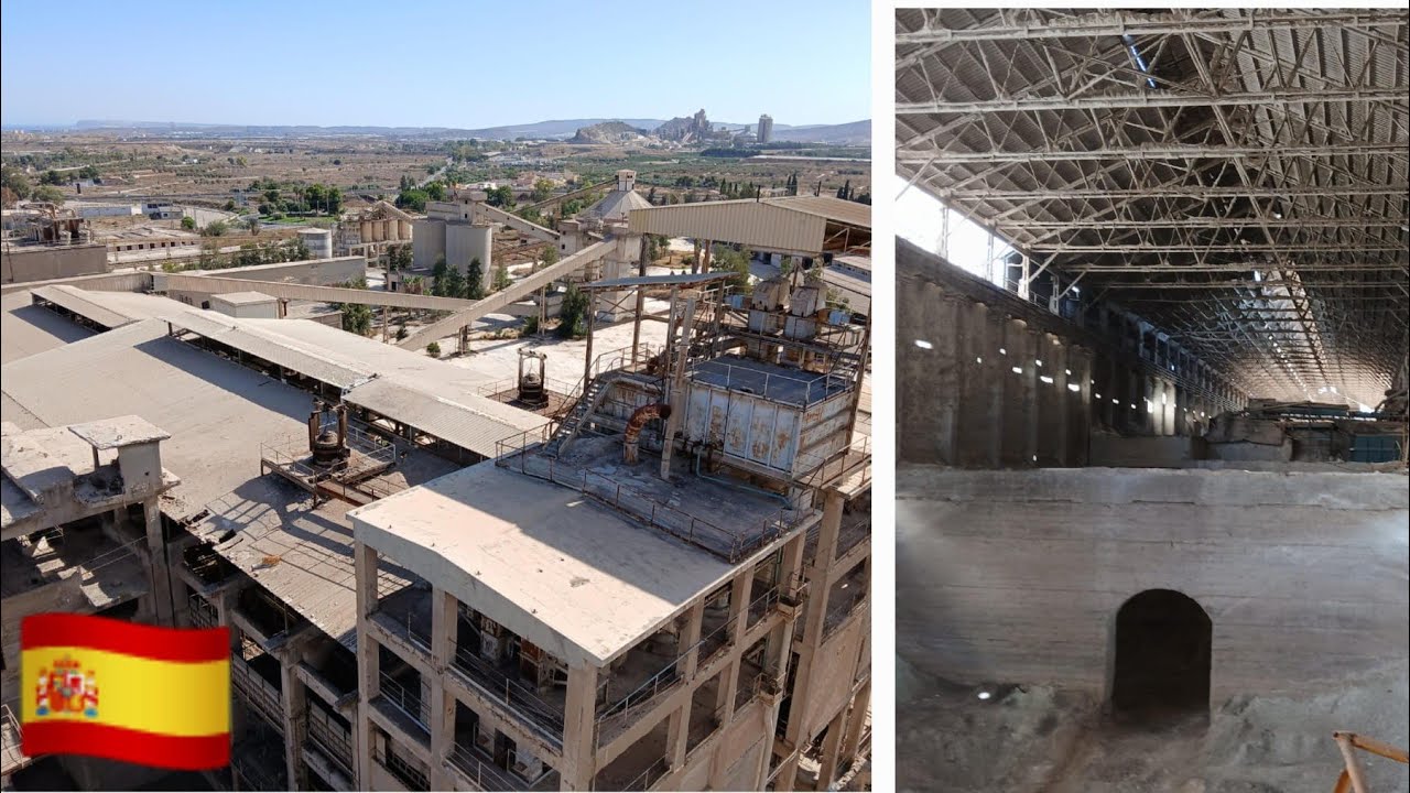 Verlaten Cementfabriek van Alicante gesloten in 2009 ... | Urbex