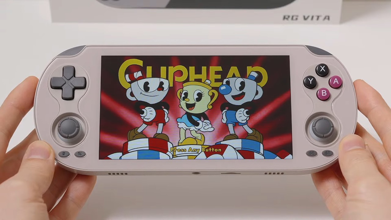 ANBERNIC RG VITA, Android, Cuphead and more games tested
