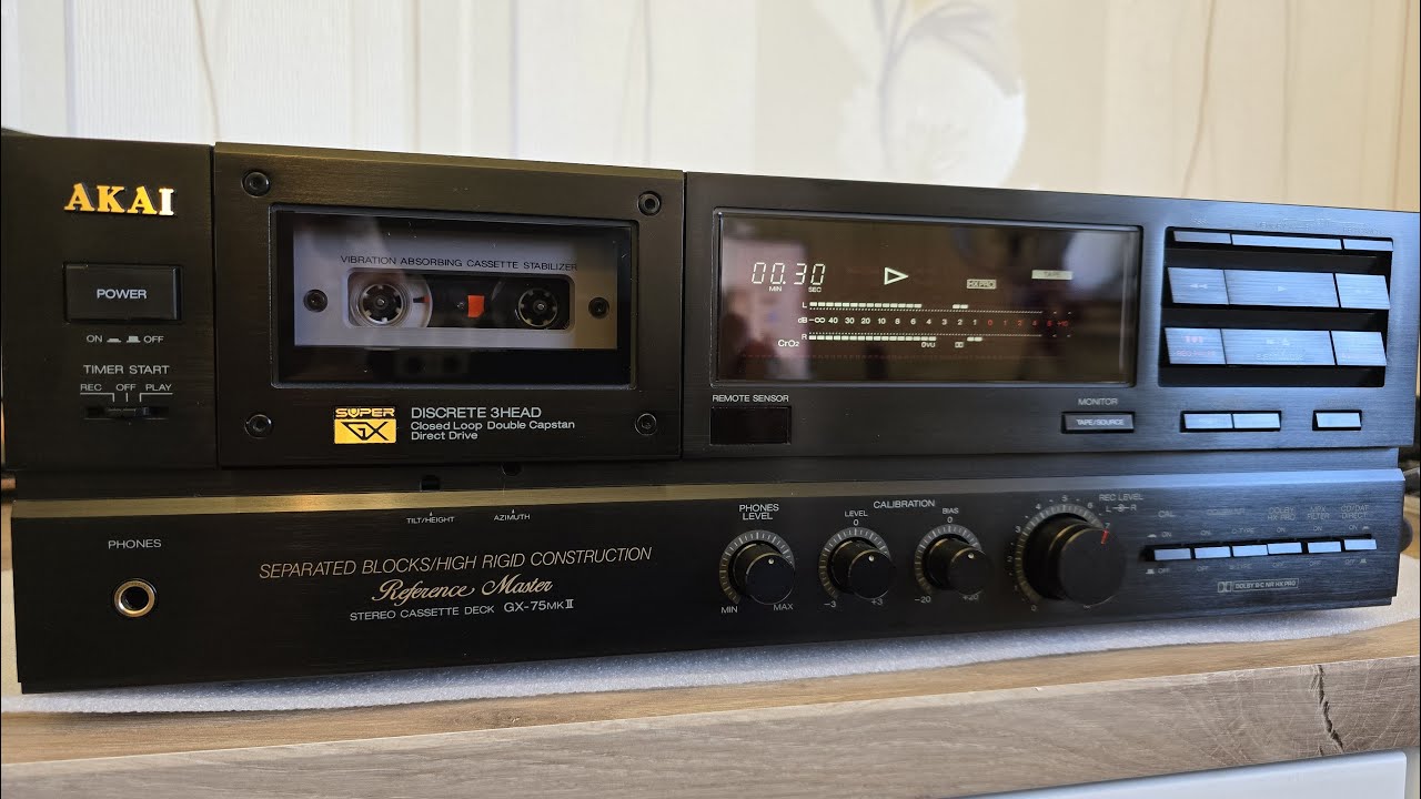 AKAI GX-75 MK2 Ока Юшка в строю