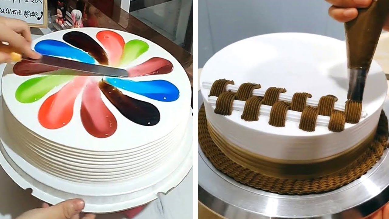 Most Satisfying Chocolate Cake Decorating 😍 How to Make Chocolate Cake Recipes 😱 So Yummy