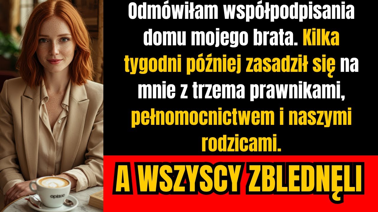 Brat chciał mojego podpisu, odmówiłam — tydzień później zaatakował mnie prawnikami, ale ja...