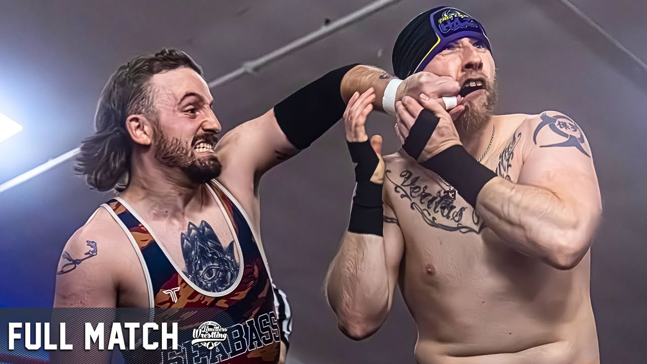 Seabass Finn vs. 23 HAZARD | Limitless Wrestling (NJPW, Ring of Honor, TNA, AEW, WWE Beyond Chaotic)