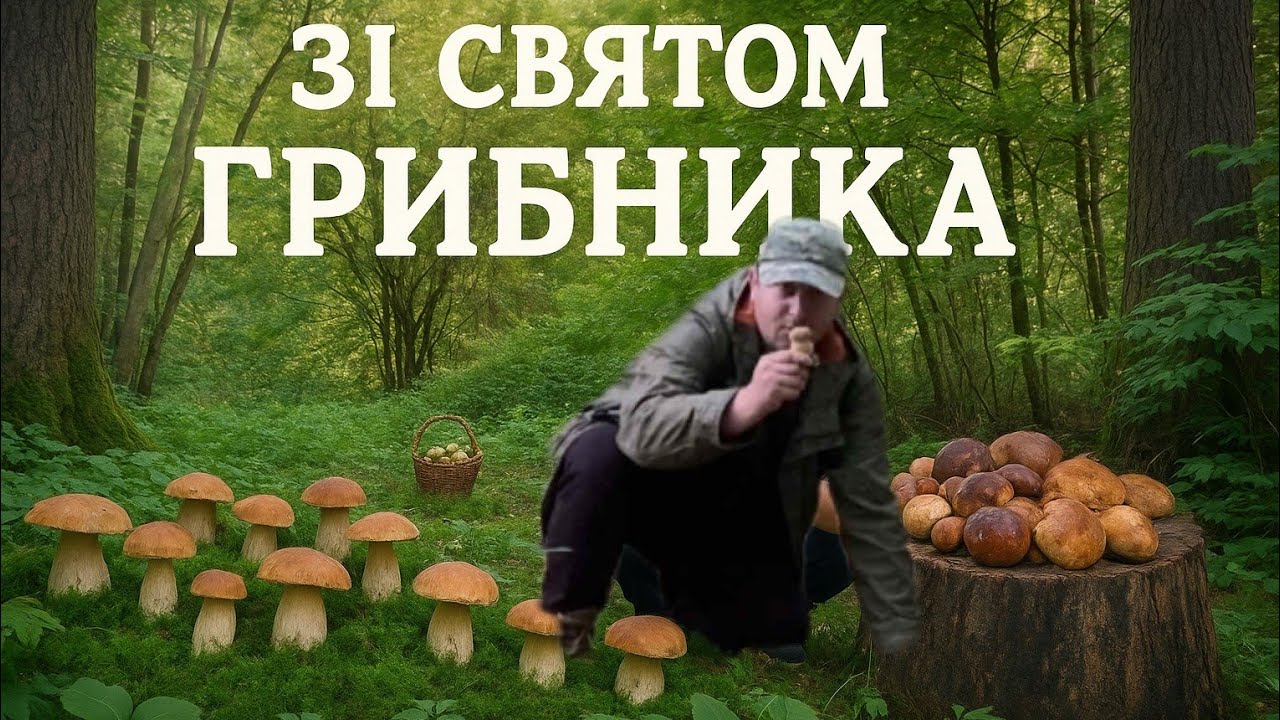 Весь Ранок Проходив а Потім Бац і НаРив Повно Круглих Мʼячиків.. Зі святом Вас! Мої любі Гриболови